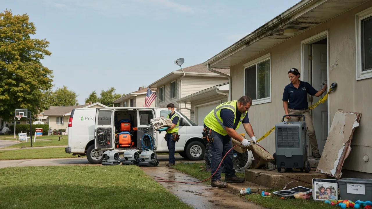 Water Damage Restoration in Nashville, TN near me
